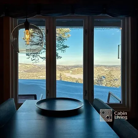 Cozy With Panoramic Views And Sauna At Blefjell *