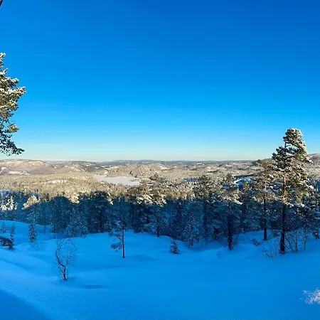 Cozy With Panoramic Views And Sauna At Blefjell * Lampeland