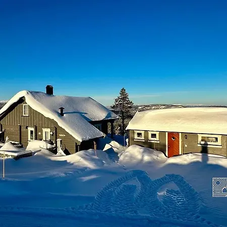 Cozy With Panoramic Views And Sauna At Blefjell *