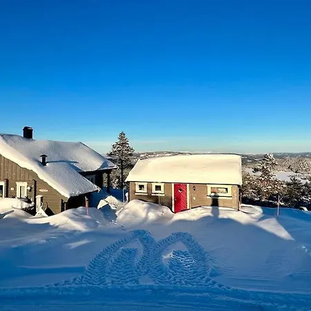 Cozy With Panoramic Views And Sauna At Blefjell